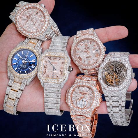 audemars piguet skeleton iced out